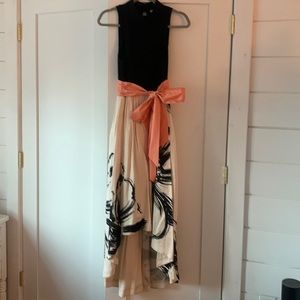 COPY - Moulinette Soeurs mock neck high low bow dress size 8